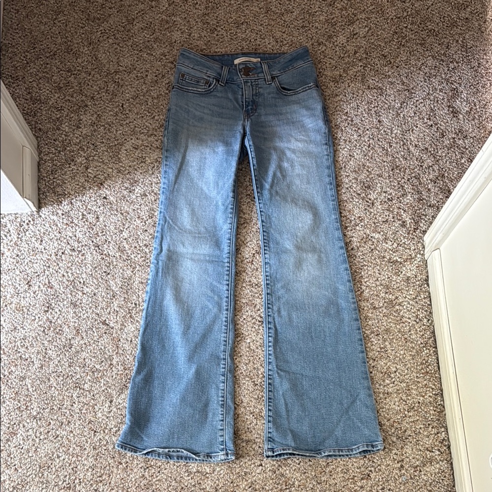 Levi’s Blue Flared Bell-Bottom Jeans